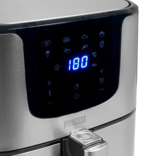 Princess Digitale Airfryer Deluxe XXL 182060 - Heteluchtfriteuse 5.5L RVS