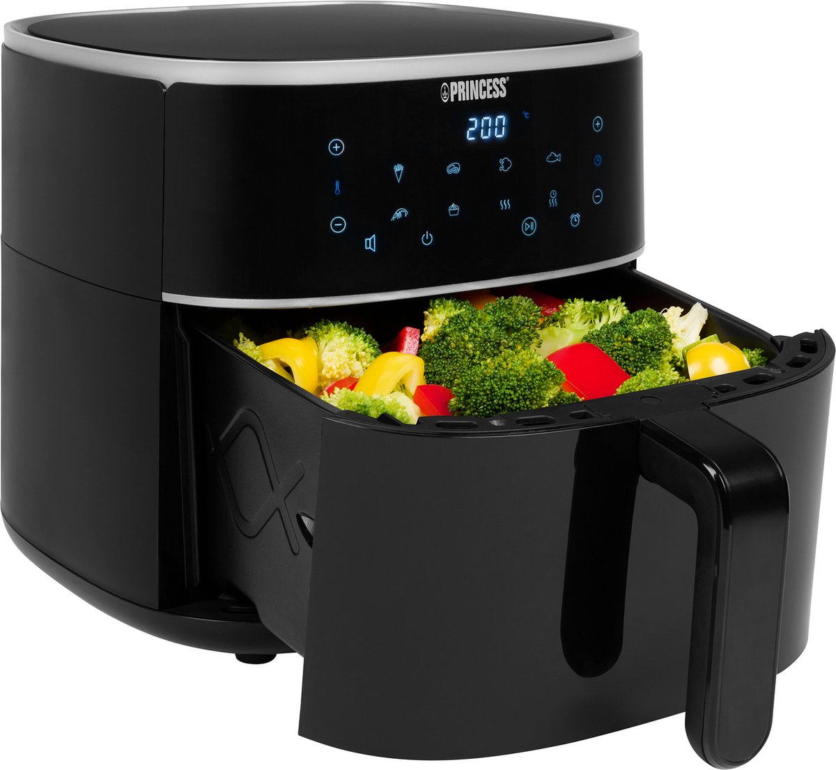 Princess Digitale Airfryer XL 182244 6L Zwart