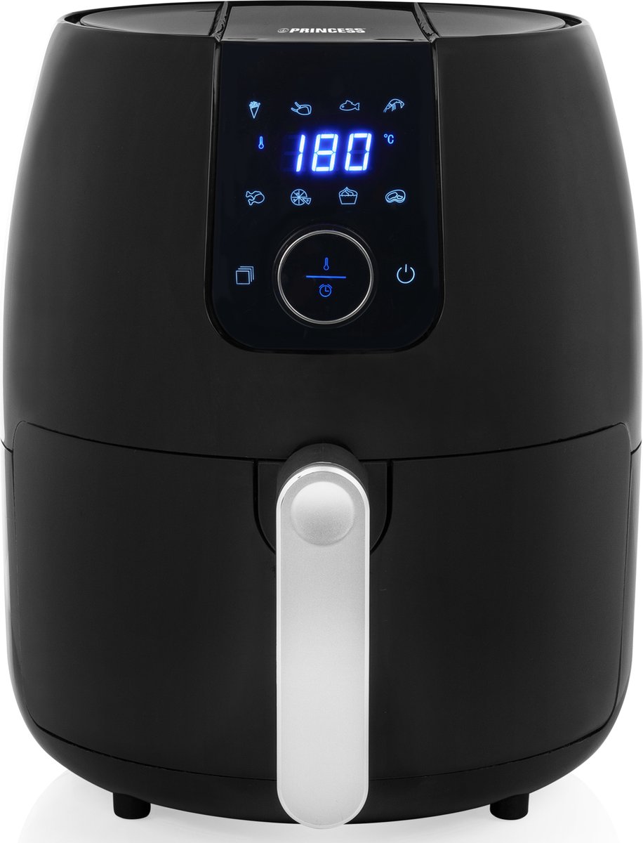 De Princess Digitale Airfryer XXL 182025 4.5L Zwart in één oogopslag