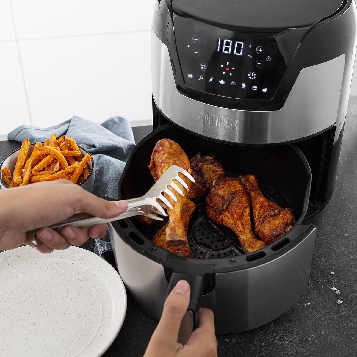 Princess Digitale Airfryer XXL 182026 4.5L RVS