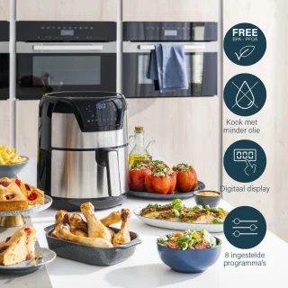 Princess Digitale Airfryer XXL 182026 4.5L RVS