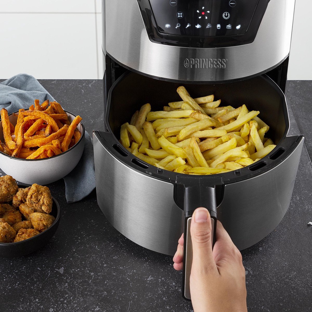 Princess Digitale Airfryer XXL 182026 4.5L RVS