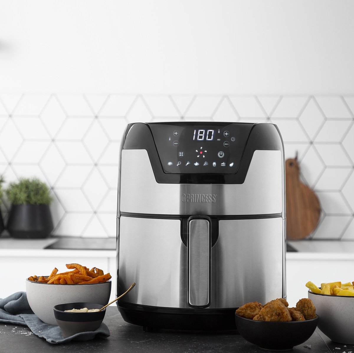 Princess Digitale Airfryer XXL 182026 4.5L RVS