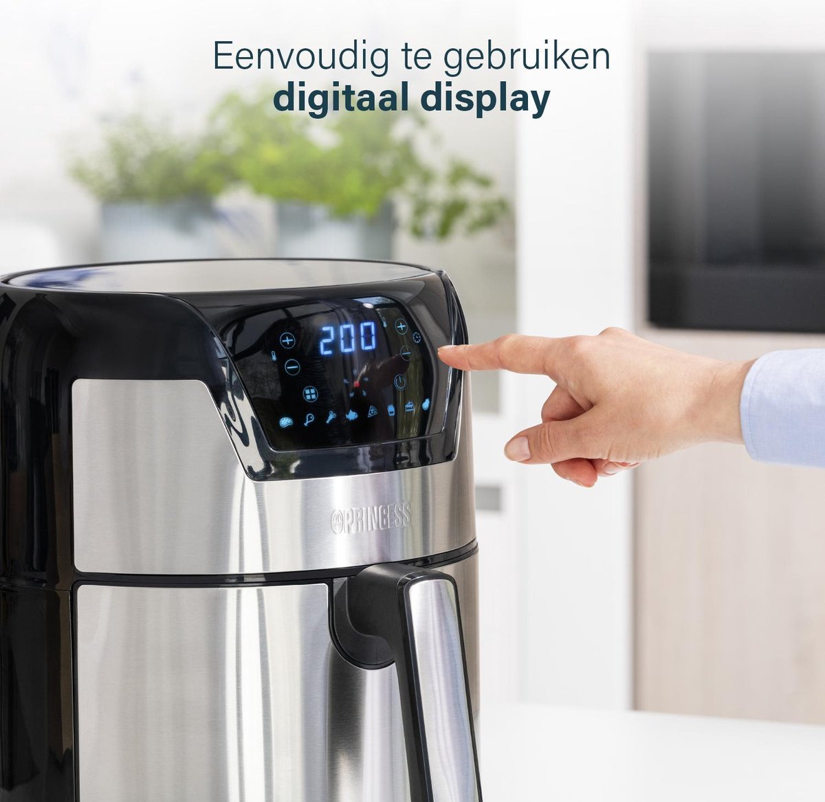 Princess Digitale Airfryer XXL 182026 4.5L RVS