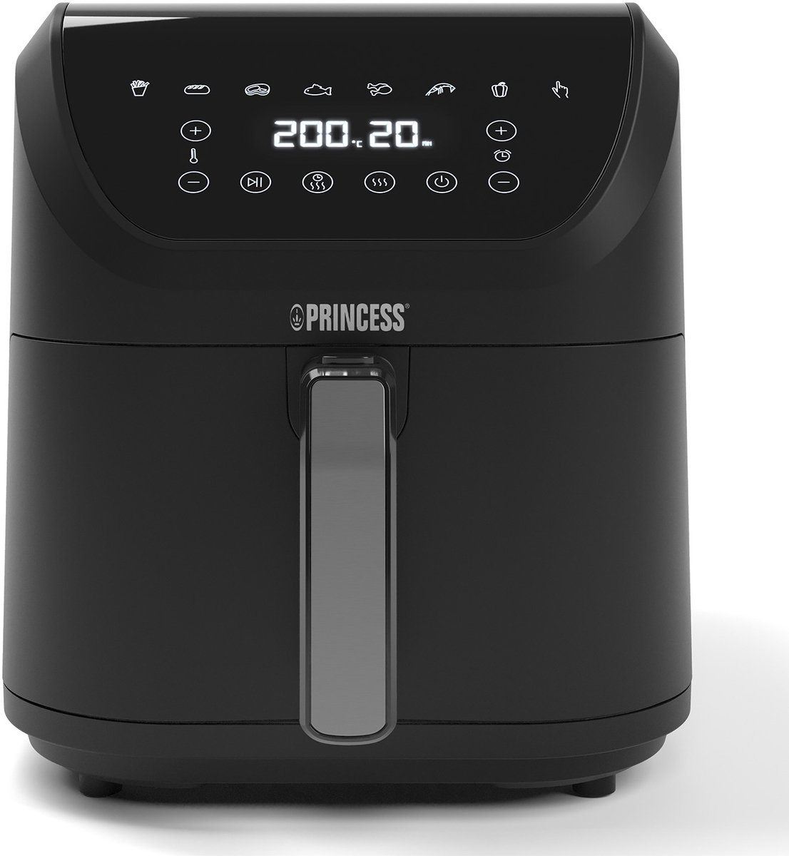 Princess Digitale Airfryer XXL 182256 SlimFry 8L Zwart