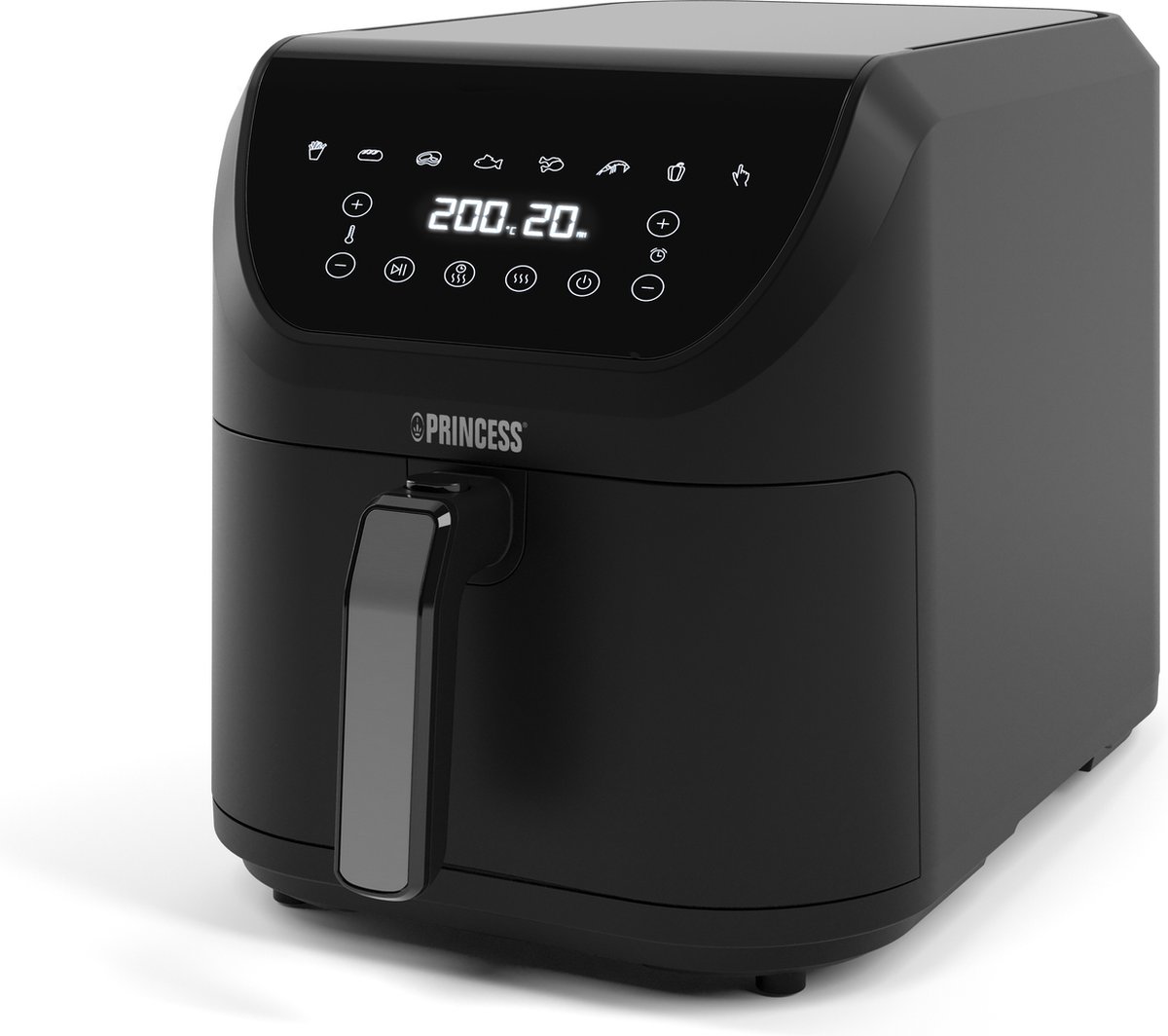 Princess Digitale Airfryer XXL 182256 SlimFry 8L Zwart
