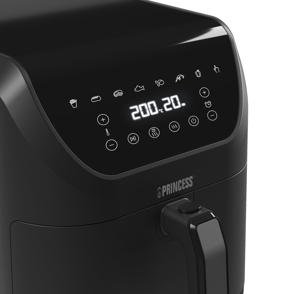 Princess Digitale Airfryer XXL 182256 SlimFry 8L Zwart