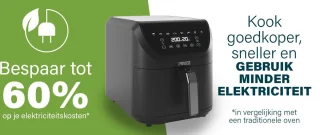 Princess Digitale Airfryer XXL 182256 SlimFry 8L Zwart