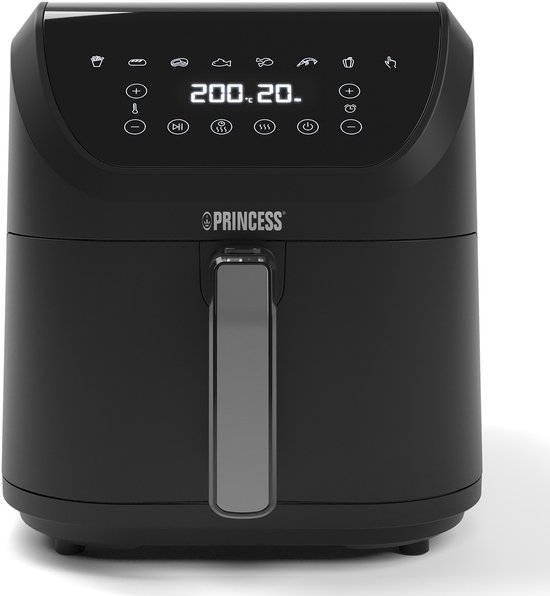 Princess Digitale Airfryer XXL 182256 SlimFry 8L Zwart
