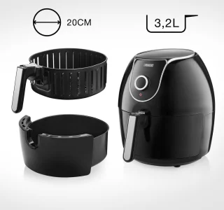 Princess Digitale Family Airfryer XXL 182055 Zwart