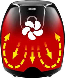 Princess Digitale Family Airfryer XXL 182055 Zwart