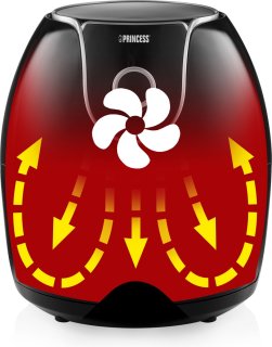 Princess Digitale Family Airfryer XXL 182055 Zwart