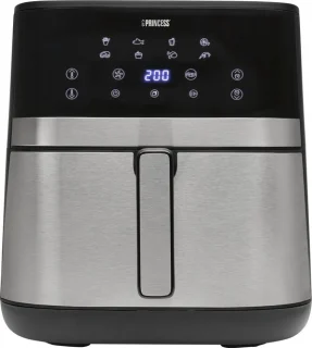 Princess DualHeat Airfryer 182474 7L 2300W Matzwart