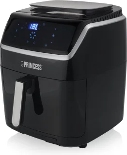 Princess Heteluchtfriteuse 182080 2-in-1 Stoomoven en Airfryer 6.5L Zwart