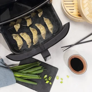 Princess Heteluchtfriteuse 182080 2-in-1 Stoomoven en Airfryer 6.5L Zwart