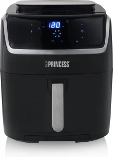 Princess Heteluchtfriteuse 182080 2-in-1 Stoomoven en Airfryer 6.5L Zwart
