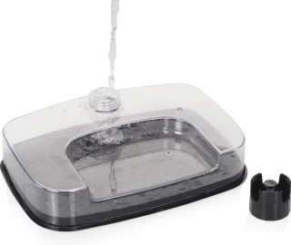 Princess Heteluchtfriteuse 182080 2-in-1 Stoomoven en Airfryer 6.5L Zwart