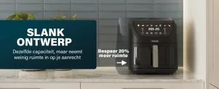 Princess SlimFry Airfryer 182257 8L digitaal touchscreen