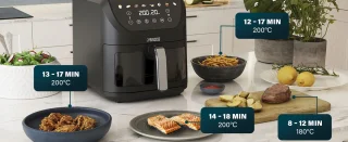 Princess SlimFry Airfryer 182257 8L digitaal touchscreen