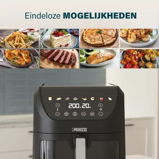 Princess SlimFry Airfryer 182257 8L digitaal touchscreen