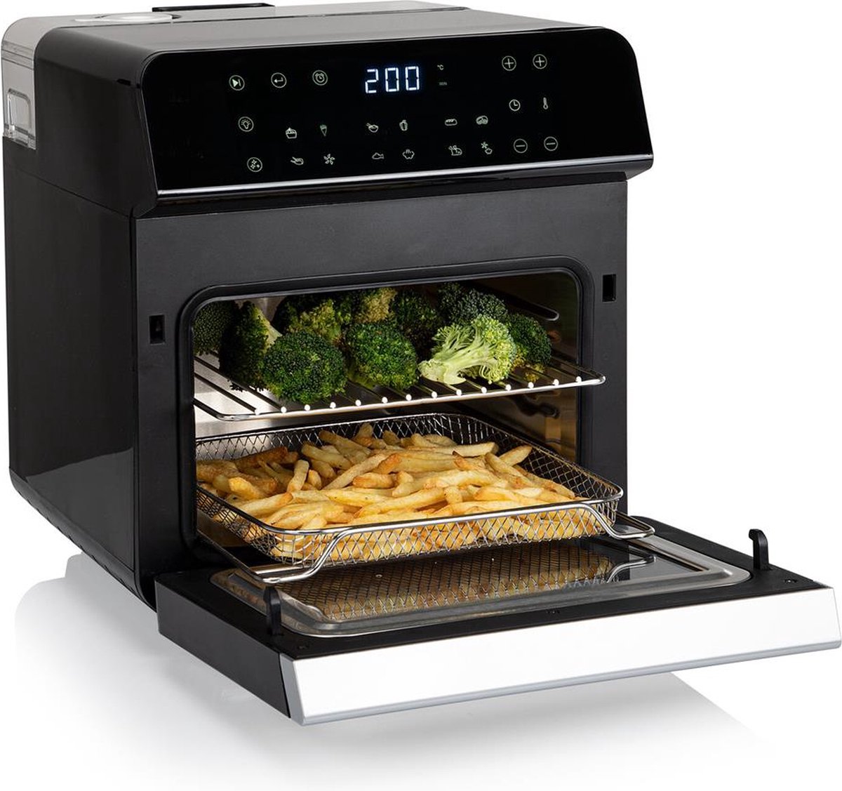 Princess Steam Airfryer Oven 182085 - Heteluchtfriteuse en stoomoven - 10 liter - Zwart