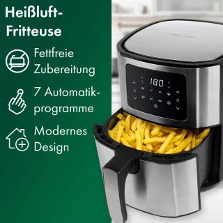 ProfiCook FR 1239 H Heteluchtfriteuse 5,5L 1400W