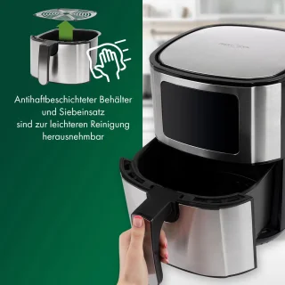 ProfiCook FR 1239 H Heteluchtfriteuse 5,5L 1400W