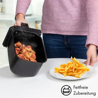 ProfiCook FR 1242 H Dubbele Heteluchtfriteuse 2x4,5L
