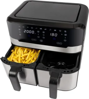 ProfiCook FR 1242 H Dubbele Heteluchtfriteuse 2x4,5L