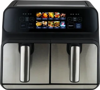 ProfiCook FR 1287 H Dubbele Heteluchtfriteuse 2x4L