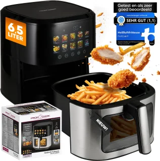 ProfiCook PC-FR 1286 H friteuse 6,5 l zwart/roestvrijstaal