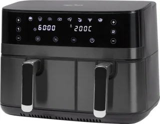 ProfiCook PC-FR1295H Dubbele Heteluchtfriteuse 9L