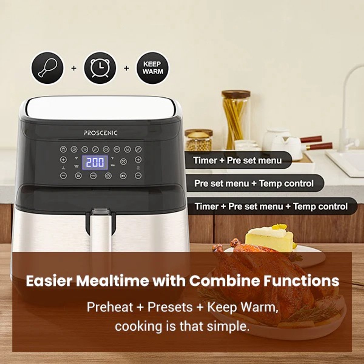 Proscenic T21 Airfryer 5,5L