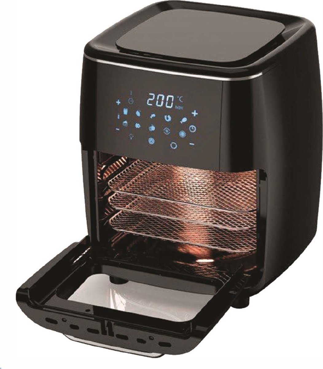 Pyramidea AF1208 Heteluchtfriteuse 12L Zwart