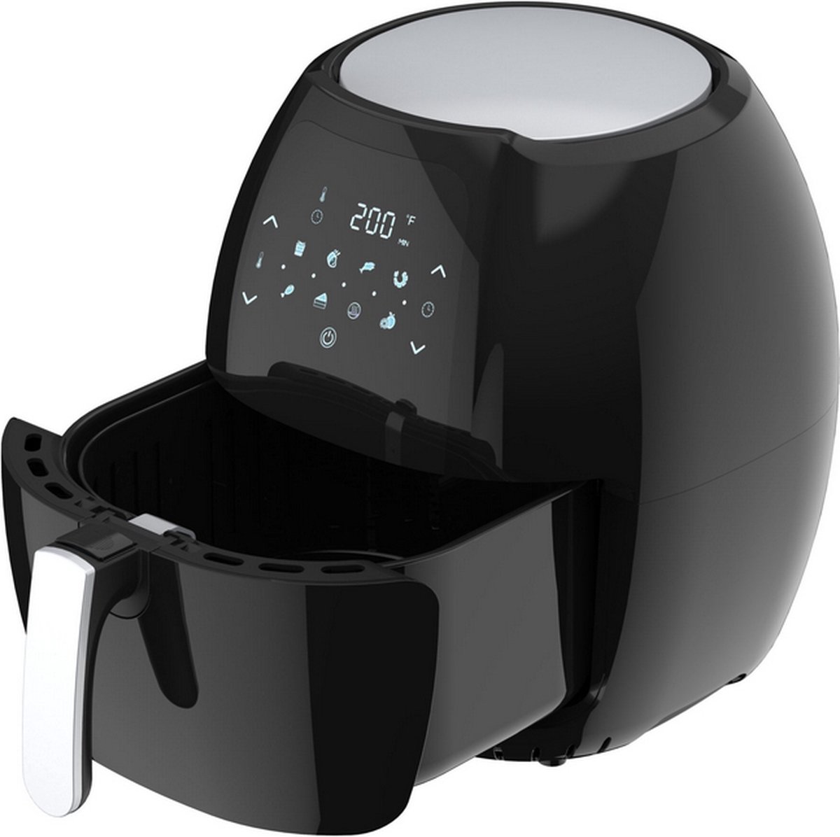 Pyramidea AF810B Heteluchtfriteuse 8L Zwart