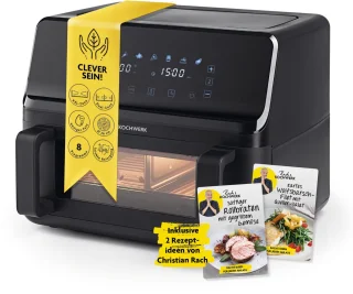 Rachs KOCHWERK Vario-dubbelkamer Airfryer 9L