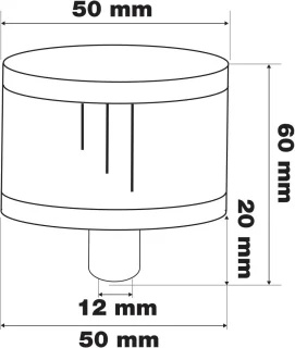 Racing FSR 1X minifilter verchroomd
