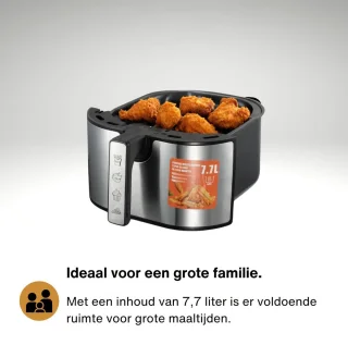 RAF Airfryer XL Heteluchtfriteuse 7,7 L