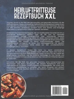 Receptenboek voor Heißluftfritteuse XXL
