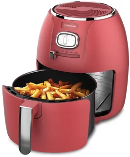 Retro airfryer 4 L – rood