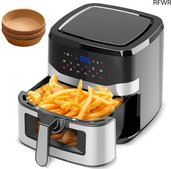RFWR Airfryer XXL 8,5L met kijkvenster