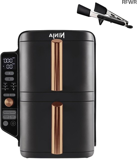 RFWR® Dubbele Lades Airfryer XL 9,5L