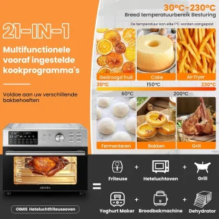 RFWR® Heteluchtoven 30L