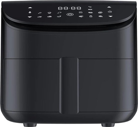 RM Store® Digital Airfryer 1500W Zwart 34x25x32 cm
