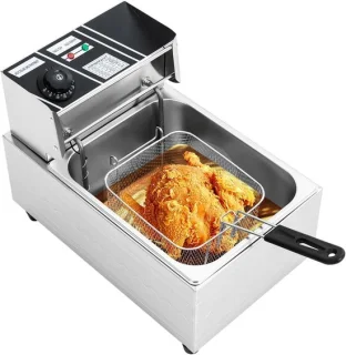 Roestvrijstalen olie friteuse