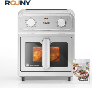 Rouny Airfryer 4,5 L heteluchtfriteuse 1450 W met kijkvenster