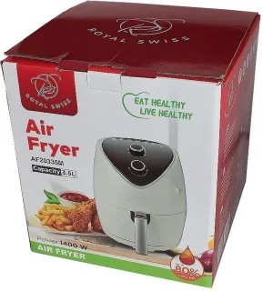Royal Swiss AF20335M Heteluchtfriteuse 3.5L Wit