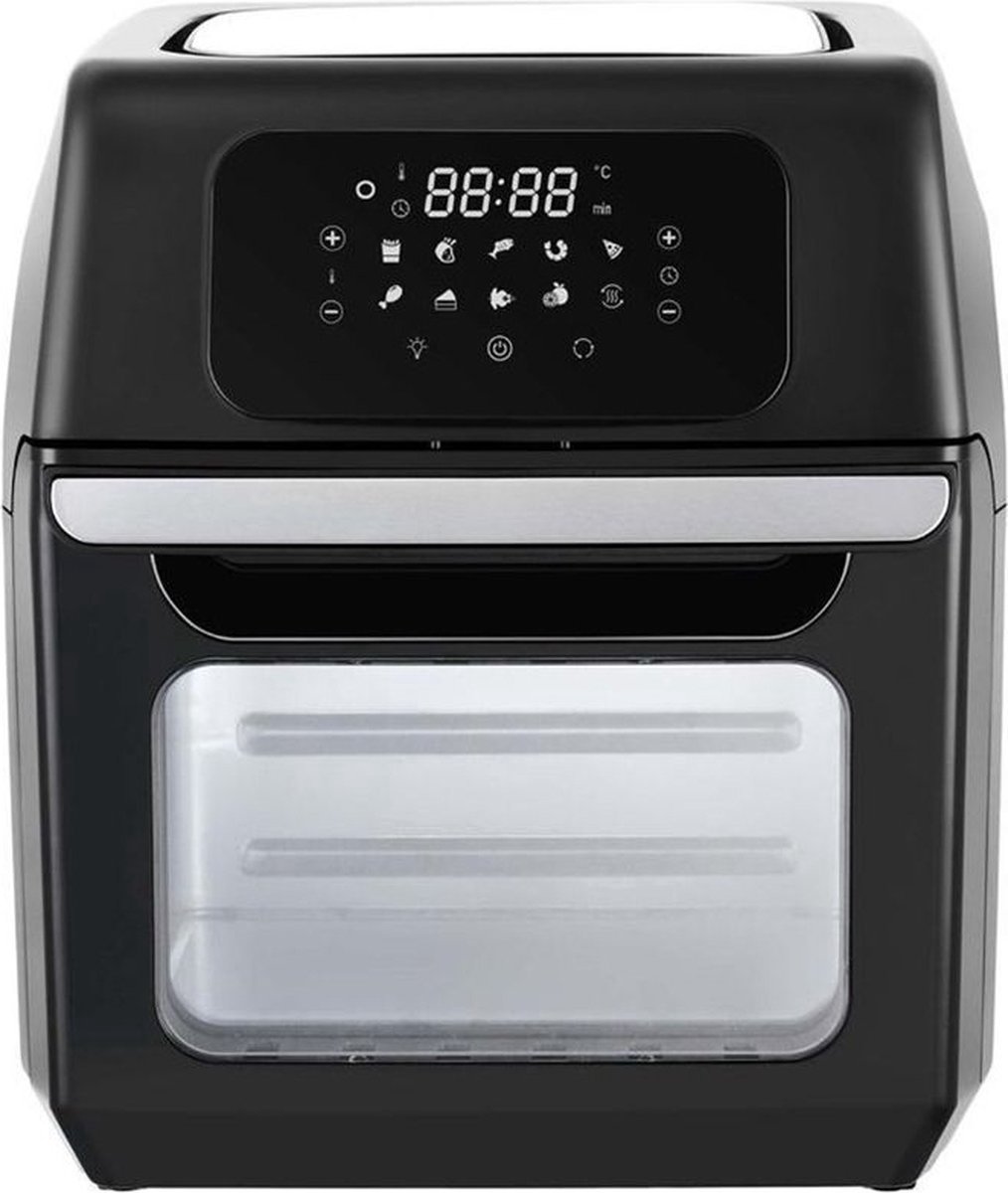 Royal Swiss Airfryer Oven 12L Zwart/RVS