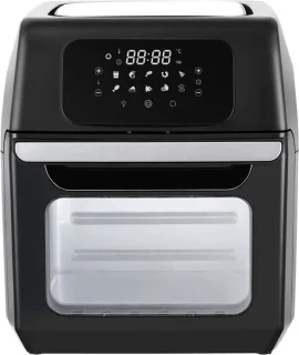 Royal Swiss Airfryer Oven 12L Zwart/RVS