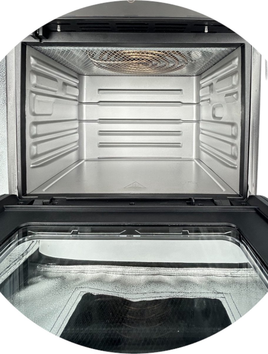 Royal Swiss Airfryer Oven 16L Zwart/RVS